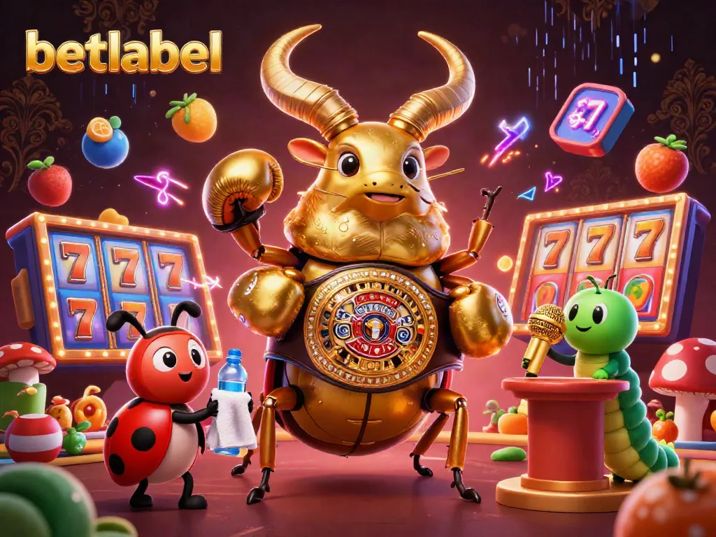 Experience exhilarating gameplay at betlabel with a vibrant casino scene featuring unique characters and gaming elements.